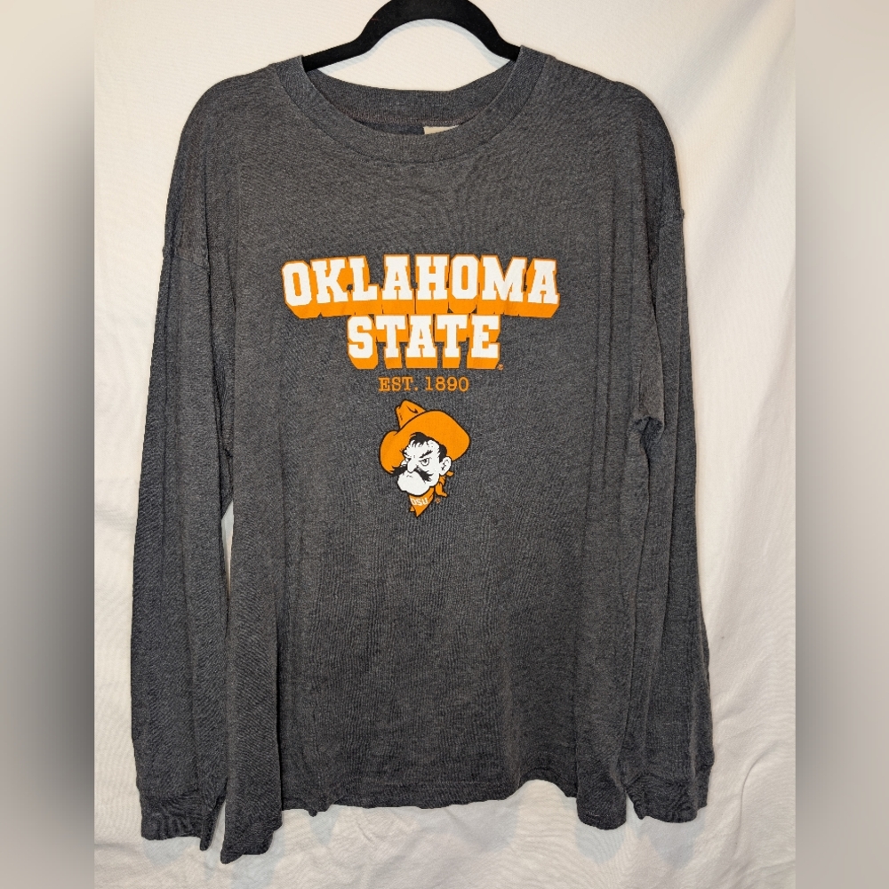Oklahoma State University Long-Sleeve Tee by Chicka-d (Medium)